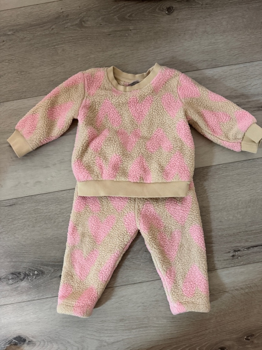 Hannah Andersson Fleece Set - 6-12 months